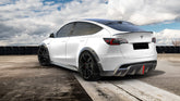 SD Carbon Rear Roof Spoiler For Tesla Model Y / Performance